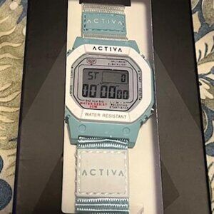 Activa Spectra X Invicta Digital Unisex Watch - 44.5mm, Blue, White (ACWF005)